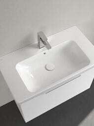 Раковина Villeroy & Boch Architectura (800х455) отв. под смеситель,перелив, белый 4A878001