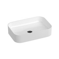 Умывальник RAVAK CERAMIC 550 R SLIM (550х370) тонкостенный, без перелива, белый