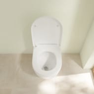 Унитаз приставной Villeroy&Boch Subway 3.0 4671T0T2 370х600х400 TwistFlush, AntiBac, CeramicPlus,бел