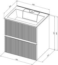 ����� ��� �������� Aquanet ����� 60 (590�441�637) ���������, 2 �����, ������� 313300