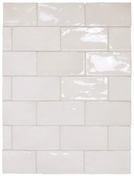 Плитка настенная EQUIPE MANACOR White (75х150) белая 26909 (кв.м.)