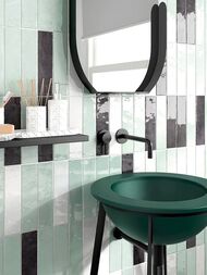Керамогранитная плитка EQUIPE TRIBECA Gypsum White (60х246) моноколор, белая 26871 (кв.м.) — изображение 3