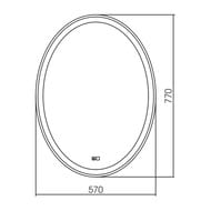 ������� Silver Mirrors ������-VOICE (570�770) LED-����.,������,������,��������,���.��� LED-00002616