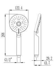   ESKO SPL1105 4 ,  122 , ABS-, 