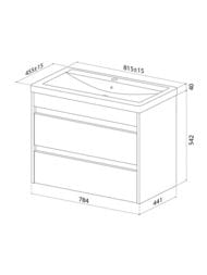 ����� � ������������ IDDIS Zodiac X 815�455�582 ���������, 2 �����, ����� ZDX80W0i95K