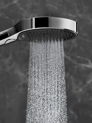 Лейка для душа Hansgrohe Rainfinity 130мм 3jet EcoSmart хром 26865000 — изображение 3