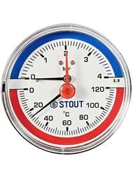  STOUT 0-120*, 0-4 , 1/2", D80, .. ()       SIM-1005-800415