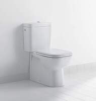 Унитаз-компакт DURAVIT D-CODE 355х650х775 унив. выпуск, подк.снизу 21180900002+0927100004