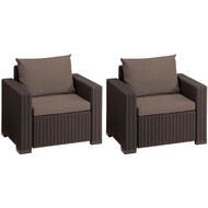   KETER CALIFORNIA DUO ARMCHAIR (83x6872), 2 , -