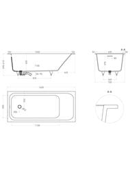 ����� ������������ Salini Orlanda Kit S-Sense (1600�700�600) ���.������, ������ ��������� 102115GF