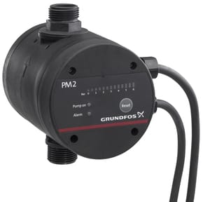 Реле давления Grundfos PM 2 с защитой от  сухого хода  и индикацией текущего давления, 96848740