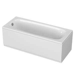 Ванна акриловая CEZARES ECO-180-80-41-W37 1800x800x410мм, прямоугольная, цвет: белый