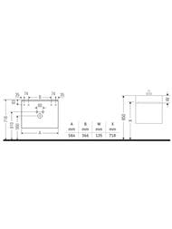 ����� ��� �������� Duravit D-Neo 584�440�442 ���������, 1 ��., ����� ������ DE4271004220000