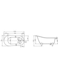 ����� ��������� BelBagno BB06-1550 (1550�760�810) ���������������, �����