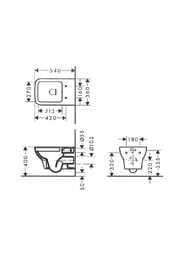 ������ ��������� Hansgrohe CreekTide Q 540�360, ������������, � ��������, ����� HGSET001