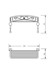 Migliore Complementi -     26x15x15  ML.COM-50.601.CR/22040