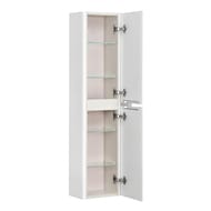 Шкаф-колонна AQUATON Шерилл 105 1A206503SH010 290x203x1200 подвесная, 2 дверцы, белый глянец