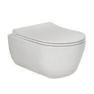 BERGES комплект инсталляции с клавишей смыва L5 черной, унитаз EGO Rimless 4в1 047215
