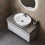 Раковина KERAMA MARAZZI CANALETTO накладная, 600х465х130, белая глянцевая CN.wb.60