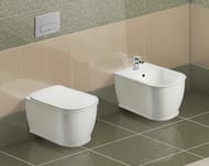 Унитаз подвесной BelBagno Prado (360х520х345) безободковый, белый BB10150CH