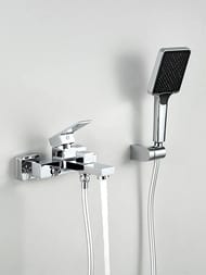 Смеситель для ванны с изливом и дивертором , FRAP хром, F3291-2 — изображение 14