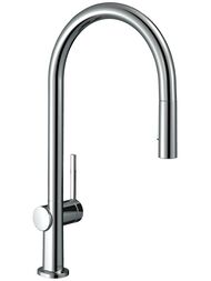 Смеситель Hansgrohe Talis M54 для кухни 210 вытяжной поворотный душ, 2jet Eco, хром 72842000 — миниатюра 1