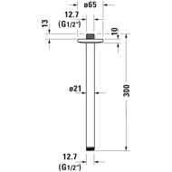  Duravit UV0670026010 ,  , 300 , 