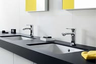 Смеситель Hansgrohe Metris 31285000 для умывальника с гигиеническим душем (комплект)
