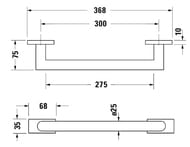    DURAVIT Karree :  0099631000