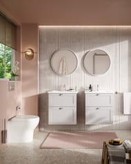 Унитаз напольный Vitra Zentrum 355х520х350 без сиденья,антибактериал  покр.,гориз. вып.5788B003-0075