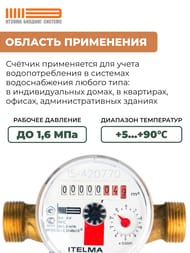 ������� Itelma ��� ������� ���� ��=15, L=110, ����������, ��� ������, WFW24.D110-0-R-L-10-IP54