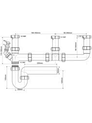    McAlpine (3  1 1/2",   ., .  50) SK3-50