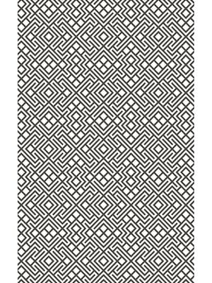 Декор Gracia Ceramica Камелия черный декор 04 (250х400) черный 010301001887 (шт.)