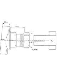   McAlpine  110(..)  40(..) BOSSCONN110-40-GR