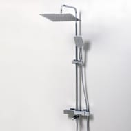 Душевая система WasserKRAFT A19901 Thermo термостатический смеситель, верхний/ручной душ, хром