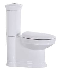 Унитаз-компакт Caprigo Armonia 390х720х800 белый, без сиденья, выпуск в стену, с арматурой 5813
