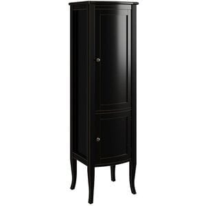 Пенал Caprigo Треви nero lucido 465х1600х420 правый 11550R-В032