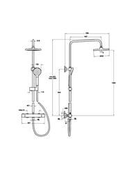 ������� ������� VitrA Joy A47298EXP � ���������������� ����������, ������� � ������ �����, ����