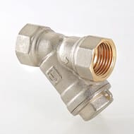 Фильтр косой VALTEC 1/2"ВВ никель VT.192.N.04