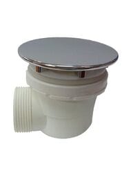 Сифон RGW Velplex QYD-06 для акриловых и керам. поддонов, d60 мм, сухой затвор, хром 18241106-01