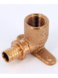 Водорозетка REHAU RAUTITAN RX, 16х1/2"В, укороченная, бронза, арт.14563581001