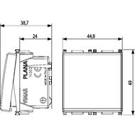 ����������� Vimar PLANA 1P 20AX 2 ������, ����� 14002.2