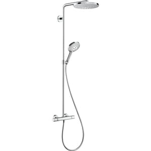 Душевая система Hansgrohe Raindance Select S 240мм 1 тип струи, Showerpipe с термостатом 27633000