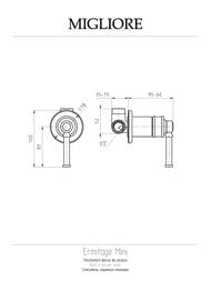��������� ��� ���� Migliore Ermitage Mini �������� �������, ������������, ����: ������ 31430