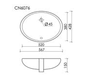 �������� �������. ��� ���������� Ceramicanova Element 567x428x150 ��, � �������� CN6076