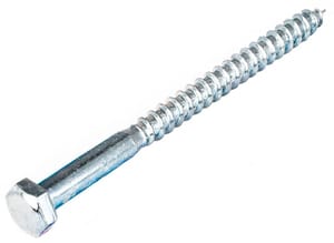 Шуруп сантехнический DIN 571 Zn 6х100 (2 шт.) белый цинк, КР.021675