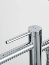 Смеситель для ванны напольный , GAPPO хром, G3006 — изображение 7