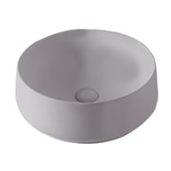 Раковина накладная Kerasan F10 430х430х160 без отверстия под смеситель, ferro matt 460489