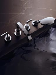 Смеситель Axor Citterio 39446 на борт ванны на 4 отверстия, рычаговые рукоятки, выступ 190мм — изображение 2