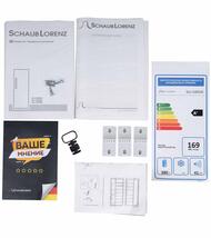 Холодильник Schaub Lorenz SLU S305XE (595х650х1860) однокамерный, NoFrost, бежевый мрамор